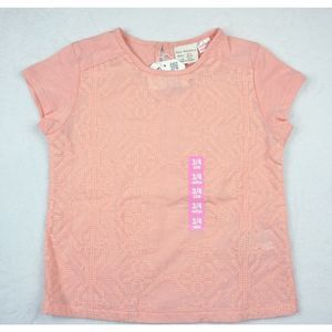 Zara Baby Girl Cross Stitch Embroidery Top sz 3/4